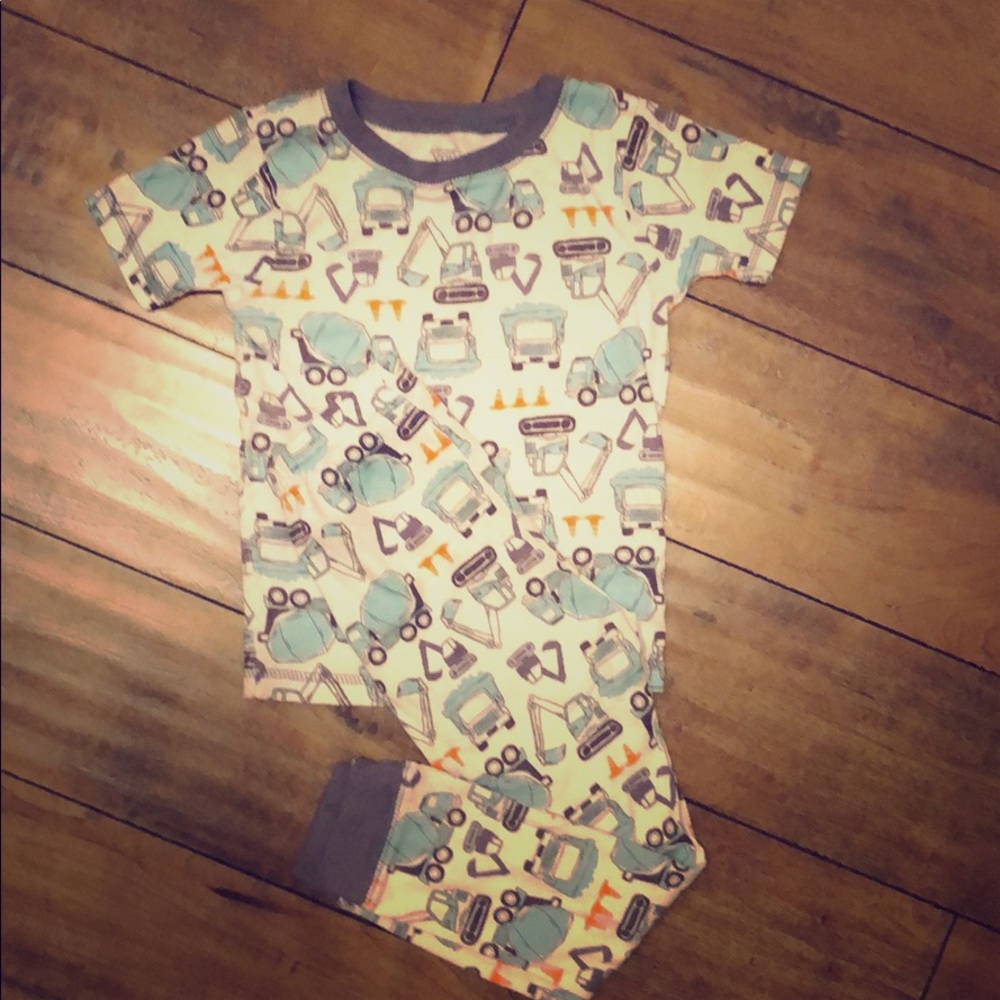 Boys Construction Trucks Pajama set